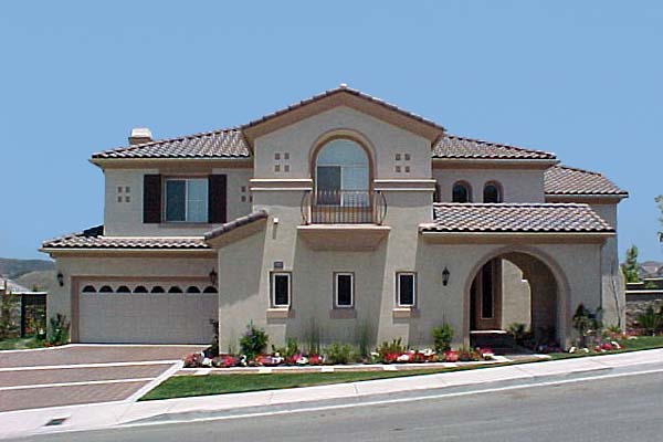 Plan 3 Spanish Model - Ojai, California New Homes for Sale