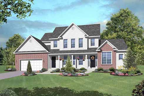 Pemberly Model - Nappanee, Indiana New Homes for Sale