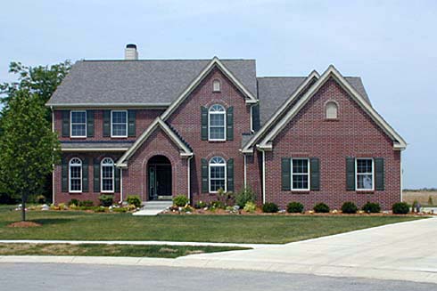 Plan 735 A Model - Brownsburg, Indiana New Homes for Sale