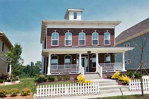 Italianate Model - Brighton, Michigan New Homes for Sale