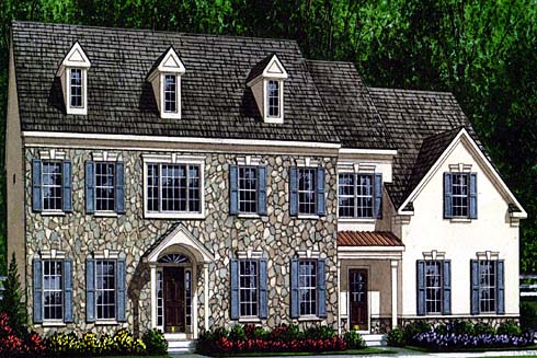 Eaton III Farmhouse Model - Fort Dix, New Jersey New Homes for Sale
