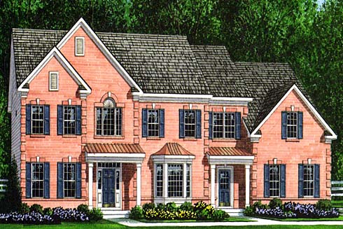 Eaton III Federalist Model - Willingboro, New Jersey New Homes for Sale