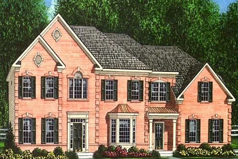 Eaton III Georgian Model - Burlington County, New Jersey New Homes for Sale