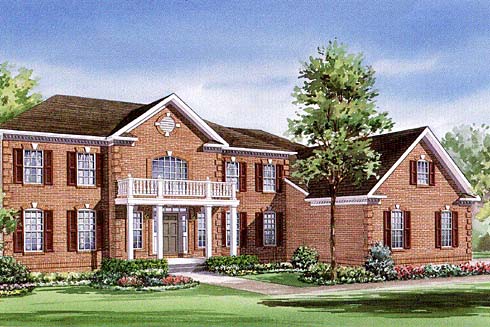 Hampton Georgian Model - Colts Neck, New Jersey New Homes for Sale