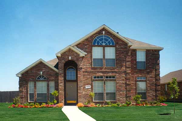 Plan 545 Model - Denton, Texas New Homes for Sale