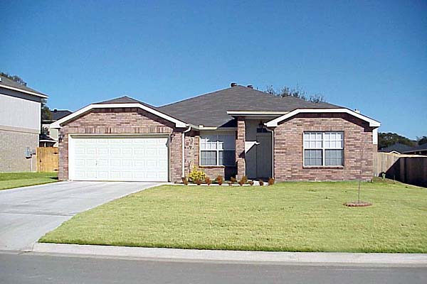 Burgundy Model - Killeen County, Texas New Homes for Sale
