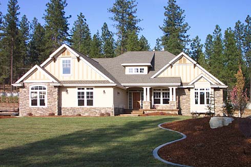 Craftsman Rancher Model - Spokane County, Washington New Homes for Sale